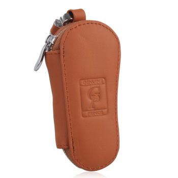 真皮王子车用真皮钥匙包PL-X009 品味与实用的加长款咖色精品